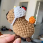 Capybara Keychain