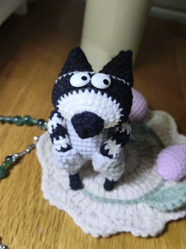 Crochet Raccoon Doll