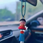 Buddha Crochet Car Hanging Decoration. Buddha 7cm