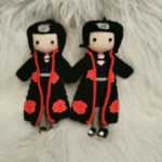 Crochet Naruto Itachi Finished Product Purely Handmade.