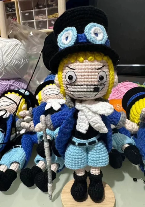 Crochet One Piece Sabo.