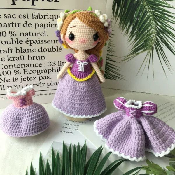 Disney Rapunzel Crochet Doll.