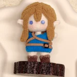 Hand-crocheted Zelda Link