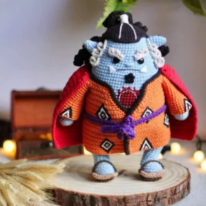 Handmade Crochet One Piece Fish Boss Jinbe.