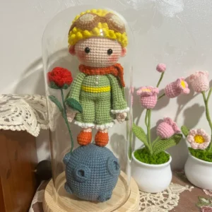 The Little Prince Crochet Finished Product Ready Stock.